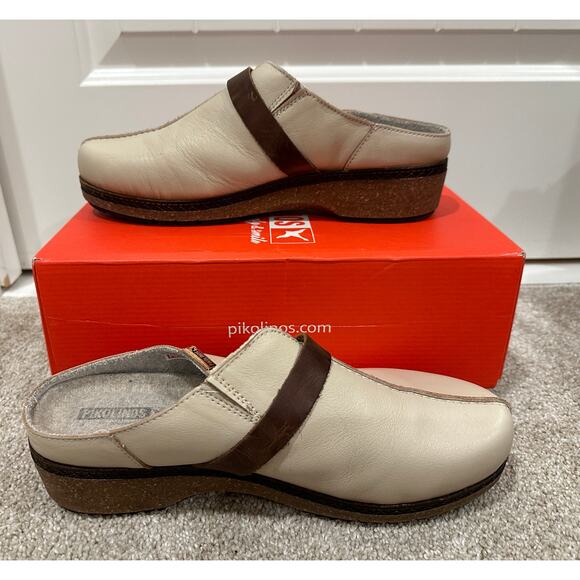 Pikolinos Granada Water Repellent Clog Sz 9.5 US 41 EU Arch Support Lightly Worn - Picture 7 of 13